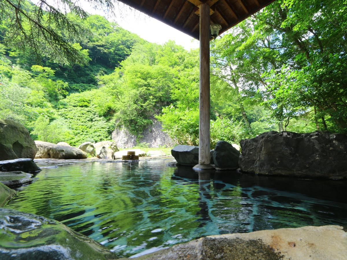 Kiriake Riverside House Hotel Nagano Exterior foto