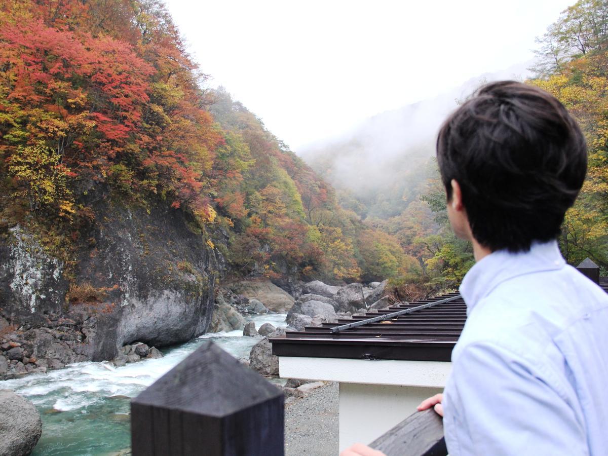 Kiriake Riverside House Hotel Nagano Exterior foto