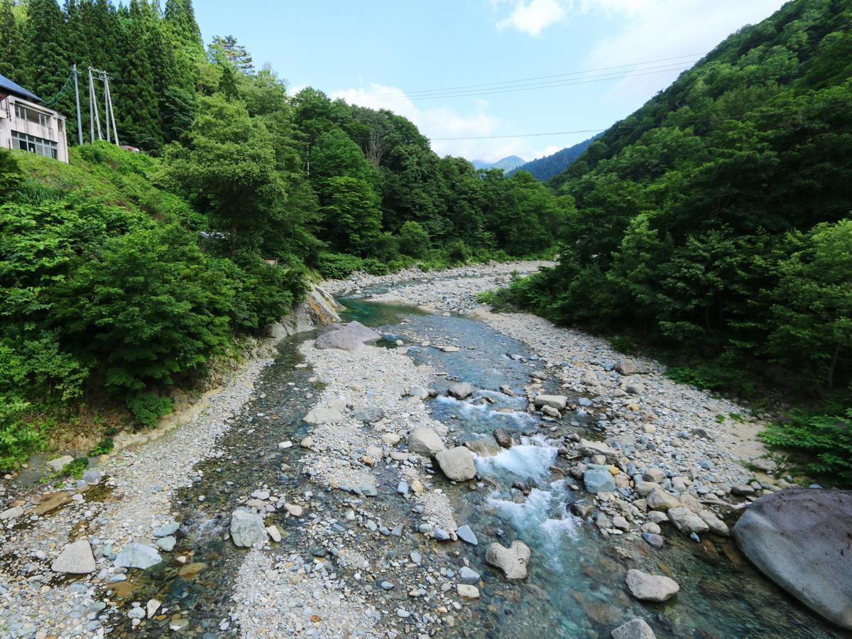 Kiriake Riverside House Hotel Nagano Exterior foto