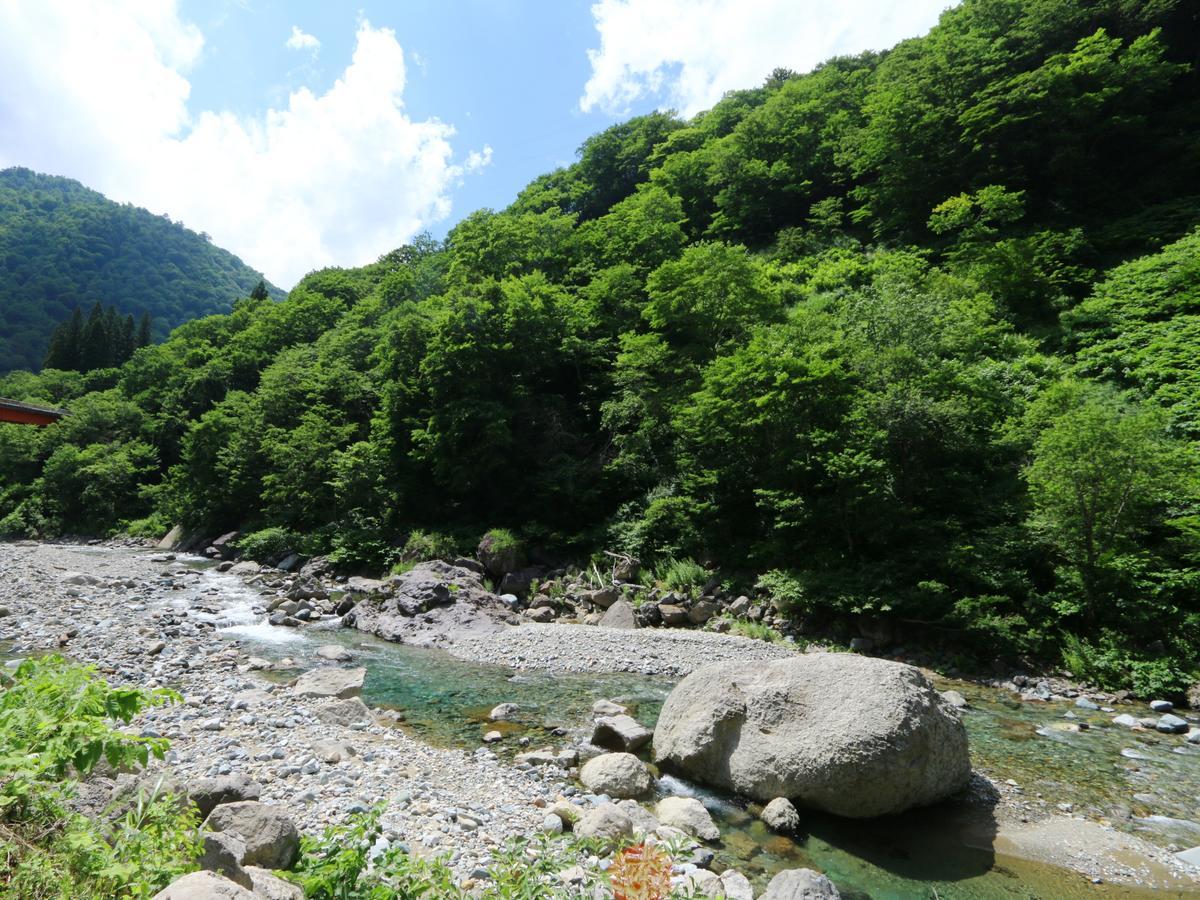 Kiriake Riverside House Hotel Nagano Exterior foto